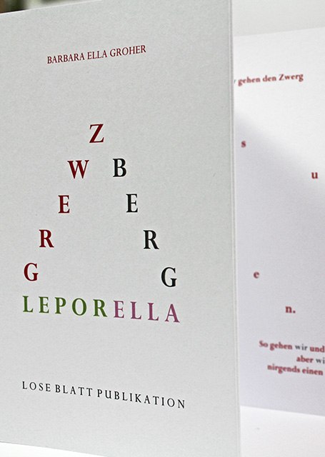 ZwergBerg, Lose Blatt Publikationen – Barbara Groher
